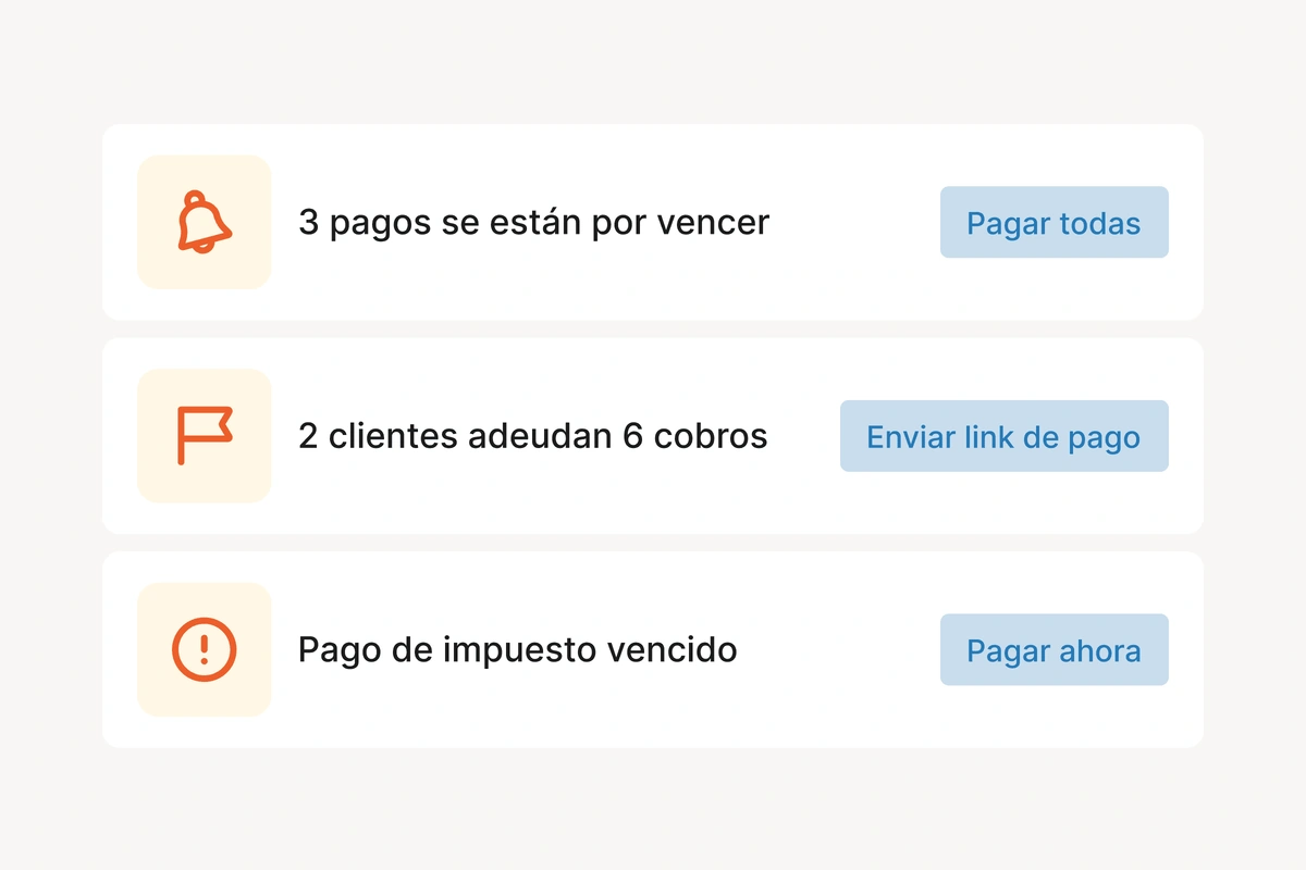 Alertas de vencimientos