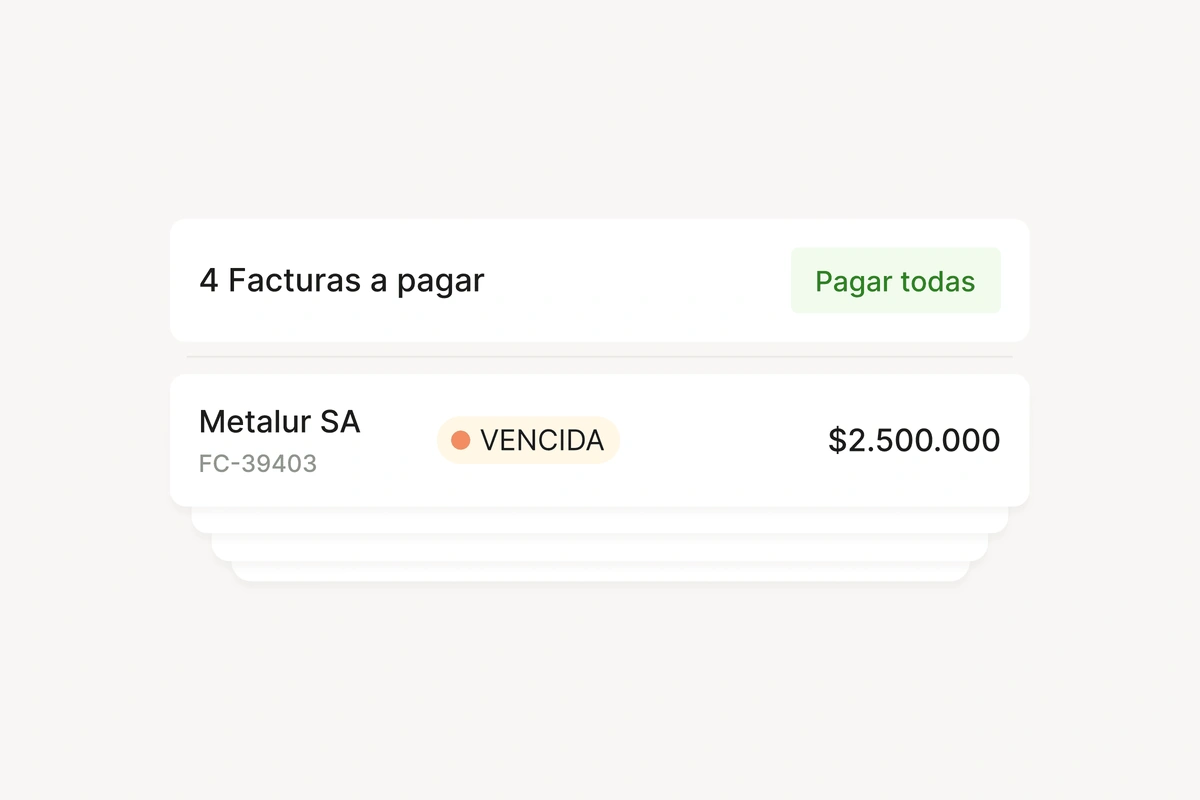 Pago masivo